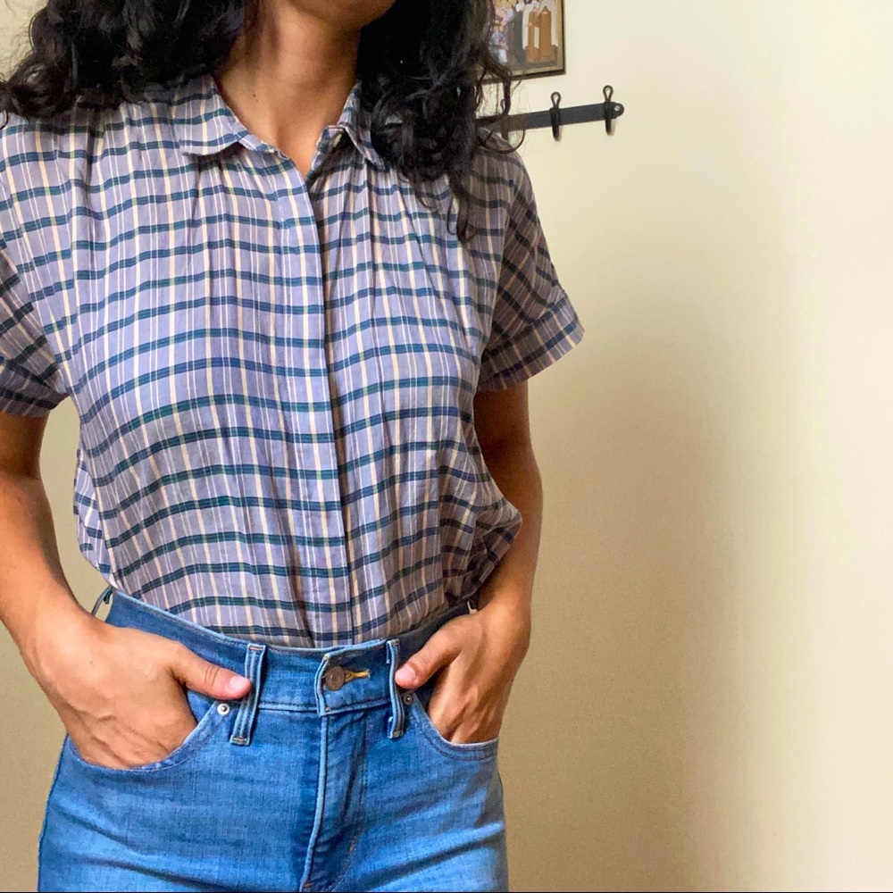 Madewell Cropped Button-up